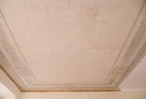 RESTAURO SOFFITTO DECORATO, ABITAZIONE PRIVATA, ZONA CIT TURIN, TORINO